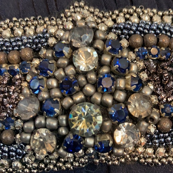 David Meister Bead Waist Cocktail Dress - Picture 8 of 10